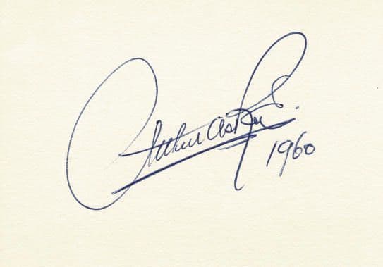 Arthur Askey Autograph