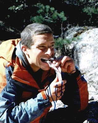 Bear Grylls Signed Autograph Photo