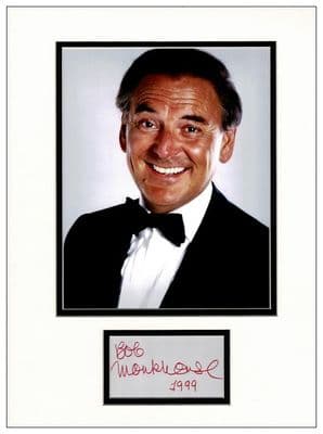 Bob Monkhouse Autograph Display