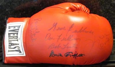 Boxing Greats Signed Boxing Glove - Norton, Fullmer