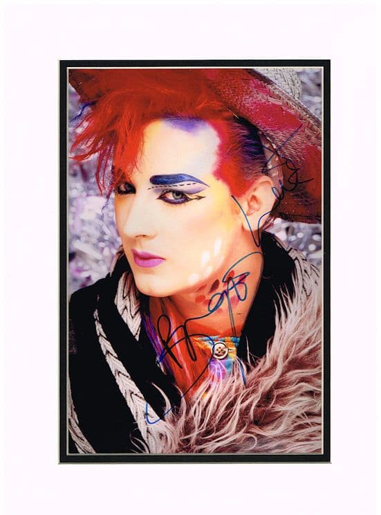 Boy Autograph Signed Photo