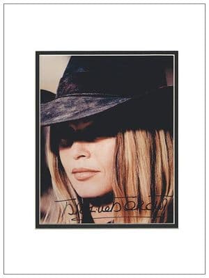 Brigitte Bardot Autograph Signed