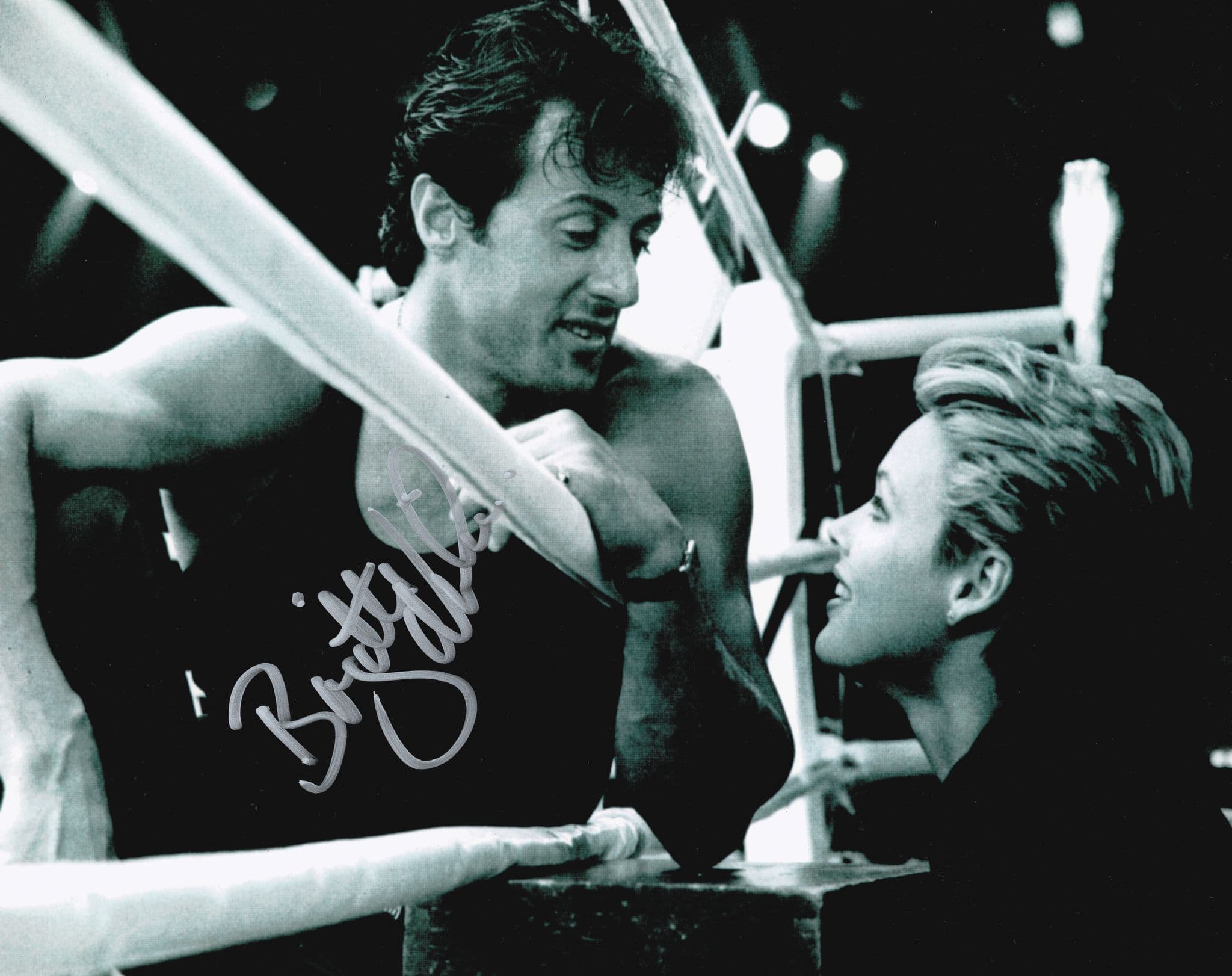 Brigitte Nielsen Autograph Signed Photo Rocky IV