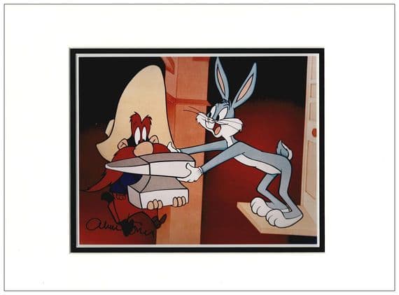 Chuck Jones Autograph Signed Photo - Bugs Bunny