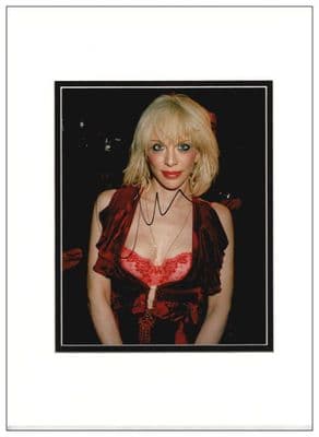 Courtney Love Autograph Signed Photo