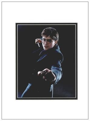 Photo Encadrée Tom Felton Harry Potter - Format A3 - Avec Autographe Imprimé - Collection