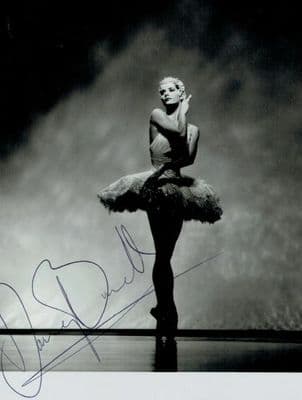 Darcey Bussell Autograph Photo Display