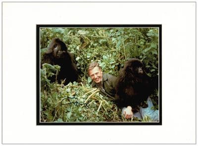 David Attenborough Signed Photo