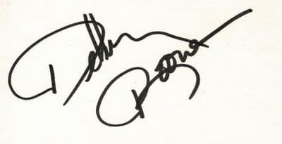 Debby Boone  Autograph Display