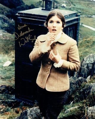 Deborah Watling Autograph Photo Signed - Dr Who