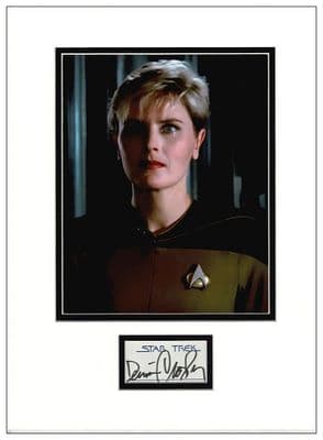 Denise Crosby Autograph Display - Star Trek