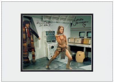 Doctor Who Signed Photo - Baker and Jameson