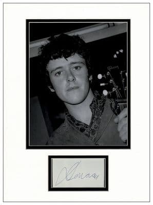 Donovan Autograph Display
