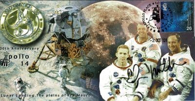 Ed Mitchell Autograph Signed - Apollo 14