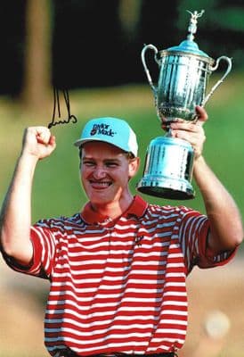 Ernie Els Autograph Signed Photo - Golf