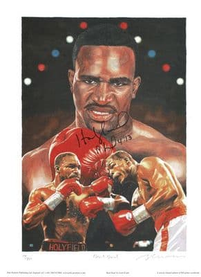 Evander Holyfield Autograph  Signed