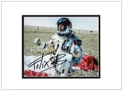 Felix Baumgartner Autograph Signed  Photo