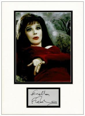 Fenella Fielding Autograph Display - Carry On Screaming