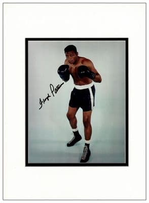 Floyd Patterson Autograph Signed Photo