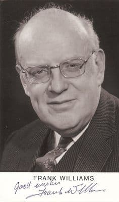 Frank Williams Autograph Signed Photocard - Dad's Army