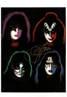 Gene Simmons Autograph Signed Photo - Kiss