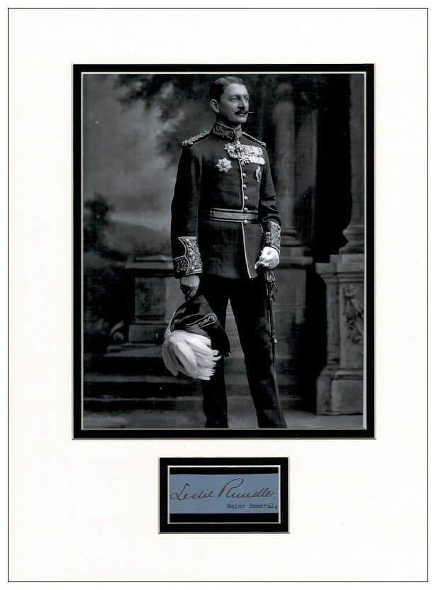 General Sir Leslie Rundle Autograph Display - Boer War