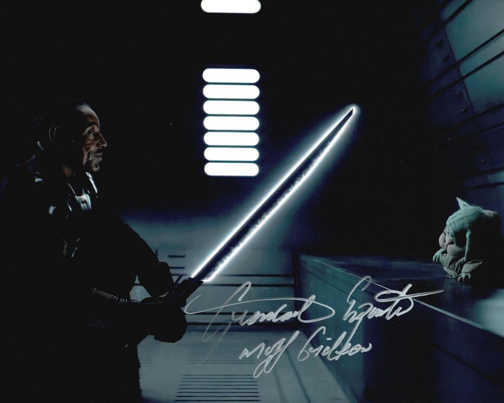 Giancarlo Esposito Autograph Photo - Moff Gideon