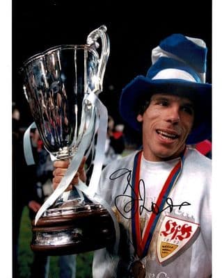 Gianfranco Zola Autograph Signed Photo - Chelsea