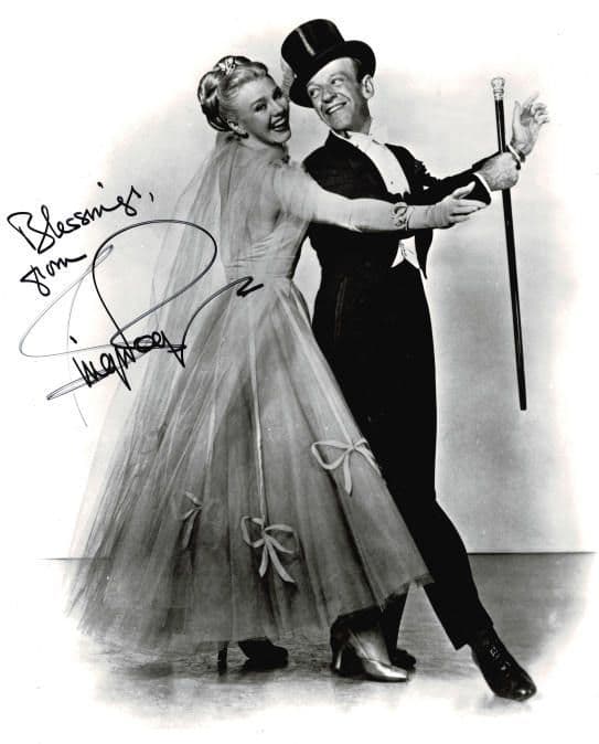Ginger Rogers Autograph Signed Photo For Sale