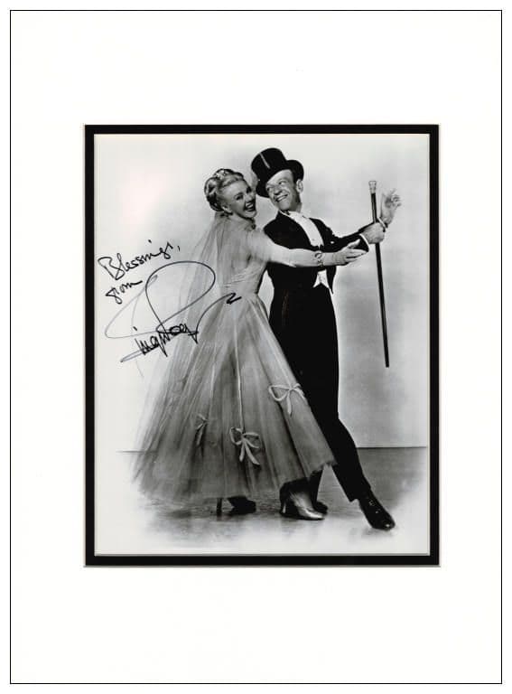 Ginger Rogers Autograph Signed Photo For Sale