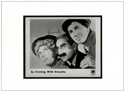Groucho Marx Autograph Photo