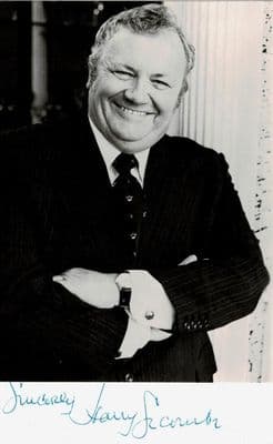 Harry Secombe Autograph Signed Photo Display