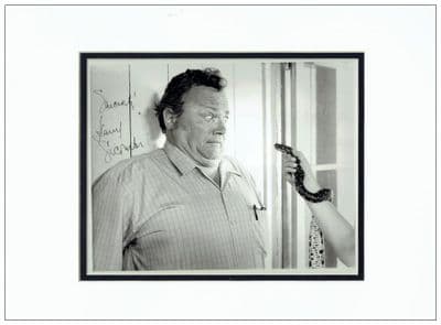 Harry Secombe Signed Photo Display