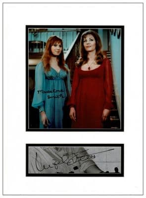 Ingrid Pitt and Madeline Smith Autograph Display - The Vampire Lovers