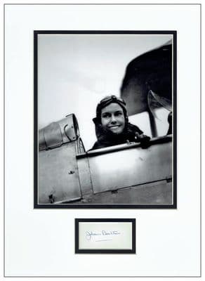 Jean Batten Autograph Signed Display