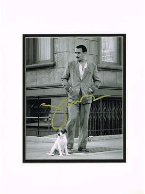 Jean Dujardin Autograph Signed Photo - The Artist