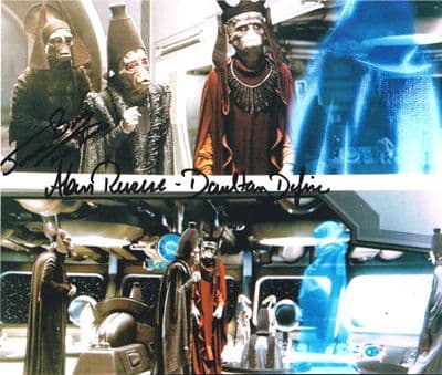 Jerome Blake & Alan Ruscoe Autograph Photo Signed - Star Wars