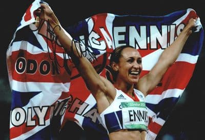 Jessica Ennis Autograph Signed Photo
