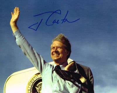Jimmy Carter Autograph Signed Photo