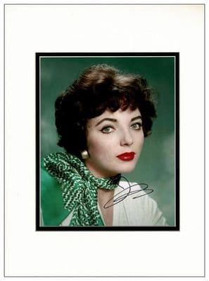 Joan Collins Autograph Signed Photo