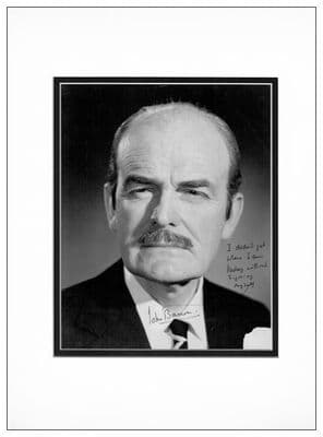 John Barron Autograph Signed Photo - Reggie Perrin