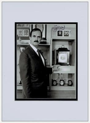 John Cleese Autograph Signed Photo Display - Clockwise