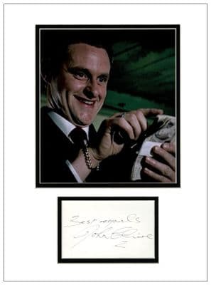 John Clive Autograph Display - Italian Job
