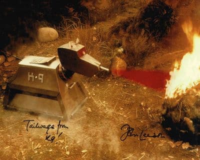 John Leeson Autograph Signed Photo - Doctor Who