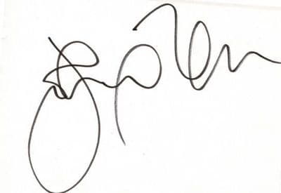 Johnny Marr Autograph Display - The Smiths