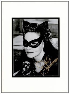 Julie Newmar Autograph Signed Photo - Catwoman