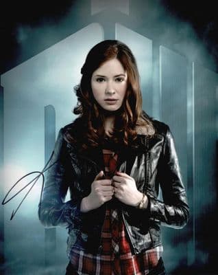 Karen Gillan Autograph Photo - Dr Who