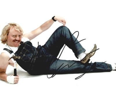 Keith Lemon Autograph Photo Signed - Celebrity Juice