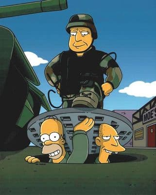 Kiefer Sutherland Autograph Signed Photo - The Simpsons