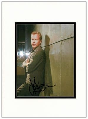 Kiefer Sutherland Signed Photo - 24